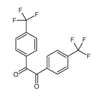 1,2-bis[4-(trifluoromethyl)phenyl]ethane-1,2-dione structure