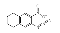 imino-(3-nitrotetralin-2-yl)imino-azanium结构式