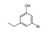 Phenol, 3-bromo-5-ethyl- (9CI) Structure