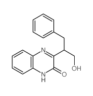 2(1H)-Quinoxalinone,3-[1-(hydroxymethyl)-2-phenylethyl]- structure