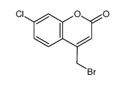 4-bromomethyl-7-chlorocoumarin Structure