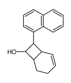 8-(naphthalen-1-yl)bicyclo[4.2.0]oct-2-en-7-ol Structure