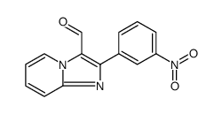 2-(3-NITROPHENYL)IMIDAZO[1,2-A]PYRIDINE-3-CARBOXALDEHYDE Structure