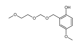 [2-(methoxyethoxymethoxymethyl)]-4-methoxyphenol Structure