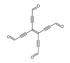 4,5-bis(3-oxoprop-1-ynyl)oct-4-en-2,6-diynedial Structure