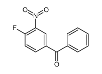 (4-fluoro-3-nitrophenyl)-phenylmethanone结构式