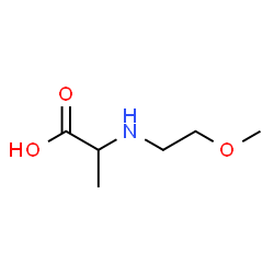 Alanine, N-(2-methoxyethyl)- (9CI)结构式
