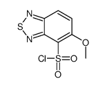 5-methoxy-2,1,3-benzothiadiazole-4-sulfonyl chloride Structure