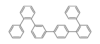 3,4-di(2-biphenilyl)biphenyl结构式