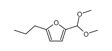 2-dimethoxymethyl-5-n-propylfuran Structure