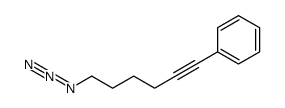 ω-azido-1-phenyl-1-hexyne Structure