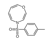 4-(4-methylphenyl)sulfonyl-1,4-oxazocine结构式