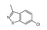 6-chloro-3-methyl-1,2-benzothiazole Structure