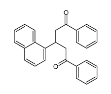3-naphthalen-1-yl-1,5-diphenylpentane-1,5-dione结构式
