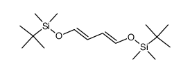 E,E-1,4-bis(tert-butyldimethylsilyloxy)butadiene Structure