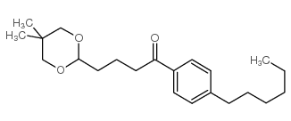 4-(5,5-DIMETHYL-1,3-DIOXAN-2-YL)-4'-HEXYLBUTYROPHENONE结构式