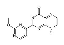 2-(2-methoxypyrimidin-4-yl)-1H-pteridin-4-one Structure