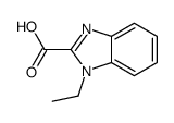 2-Benzimidazolecarboxylicacid,1-ethyl-(7CI) Structure