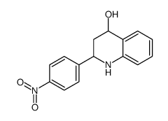 2-(4-nitrophenyl)-1,2,3,4-tetrahydroquinolin-4-ol Structure