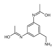 N-[3-acetamido-5-(aminomethyl)phenyl]acetamide结构式