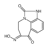 Imidazo[4,5,1-jk][1]benzazepine-2,6,7(1H)-trione, 4,5-dihydro-, 6-oxime结构式