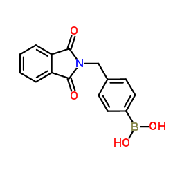 Boronic acid, B-[4-[(1,3-dihydro-1,3-dioxo-2H-isoindol-2-yl)methyl]phenyl] picture