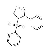 3H-Pyrazole,4,5-dihydro-3-phenyl-4-(phenylsulfonyl)- picture