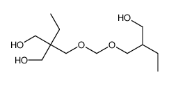 2-ethyl-2-[[[2-(hydroxymethyl)butoxy]methoxy]methyl]propane-1,3-diol Structure