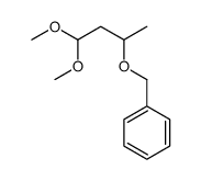 4,4-dimethoxybutan-2-yloxymethylbenzene结构式