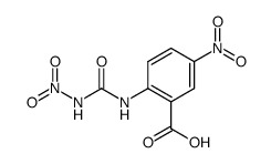 5-nitro-2-(N'-nitro-ureido)-benzoic acid Structure