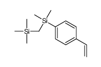 (4-ethenylphenyl)-dimethyl-(trimethylsilylmethyl)silane结构式