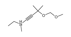 1--3-methyl-3-methoxymethoxy-butin-(1)结构式