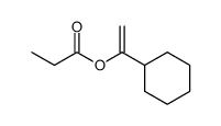 propionic acid-(1-cyclohexyl-vinyl ester) Structure