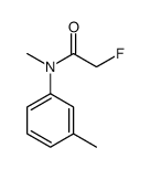 2-Fluoro-N-methyl-N-m-tolylacetamide Structure