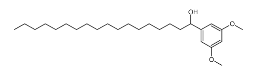 1-(3,5-dimethoxyphenyl)octadecan-1-ol结构式