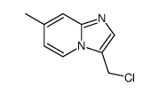 3-Chloromethyl-7-methyl-imidazo[1,2-a]pyridine Structure