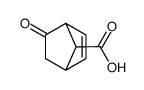 Bicyclo[2.2.1]hept-2-ene-7-carboxylic acid, 5-oxo- (9CI) Structure