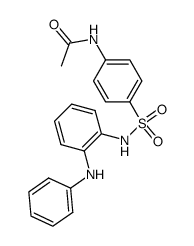 N-(4-(N-(2-(PHENYLAMINO)PHENYL)SULFAMOYL)PHENYL)ACETAMIDE structure