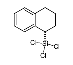 (S)-trichloro(1,2,3,4-tetrahydronaphthalen-1-yl)silane Structure