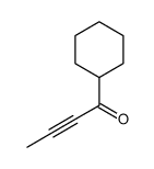 1-cyclohexylbut-2-yn-1-one结构式