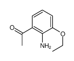 1-(2-AMINO-3-ETHOXYPHENYL)-ETHANONE structure