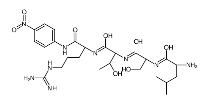 D-Leu-Ser-Thr-Arg p-nitroanilide结构式