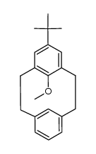 8-methoxy-5-tert-butyl<2.2>-metacyclophane结构式