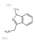 (1-methyl-1H-indazol-3-yl)methylamine dihydrochloride structure