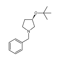 (R)-3-tert-butoxy-N-benzylpyrrolidine Structure