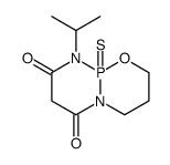 5-propan-2-yl-6-sulfanylidene-7-oxa-1,5-diaza-6λ5-phosphabicyclo[4.4.0]decane-2,4-dione Structure