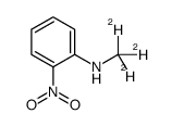 N-甲基-2-硝基苯胺-d3结构式