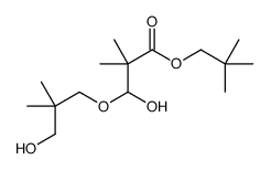 2,2-dimethylpropyl 3-hydroxy-3-(3-hydroxy-2,2-dimethylpropoxy)-2,2-dimethylpropanoate结构式