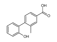 4-(2-hydroxyphenyl)-3-methylbenzoic acid Structure