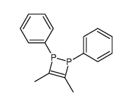3,4-Dimethyl-1,2-diphenyl-1,2-dihydro-[1,2]diphosphete结构式